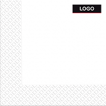 Трьохшарові серветки з лого